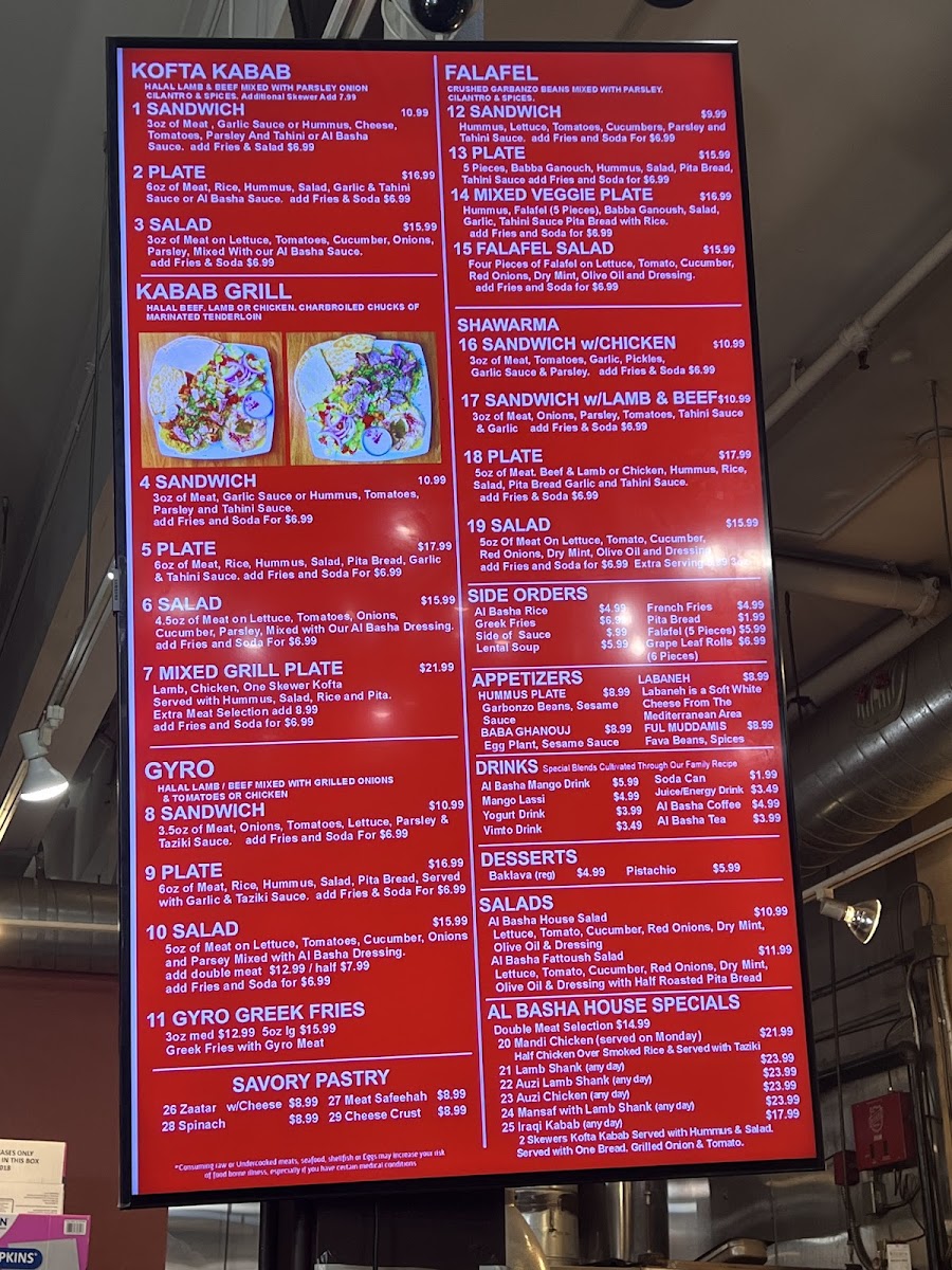 Al Basha Mediterranean Grill Menu - Image 5