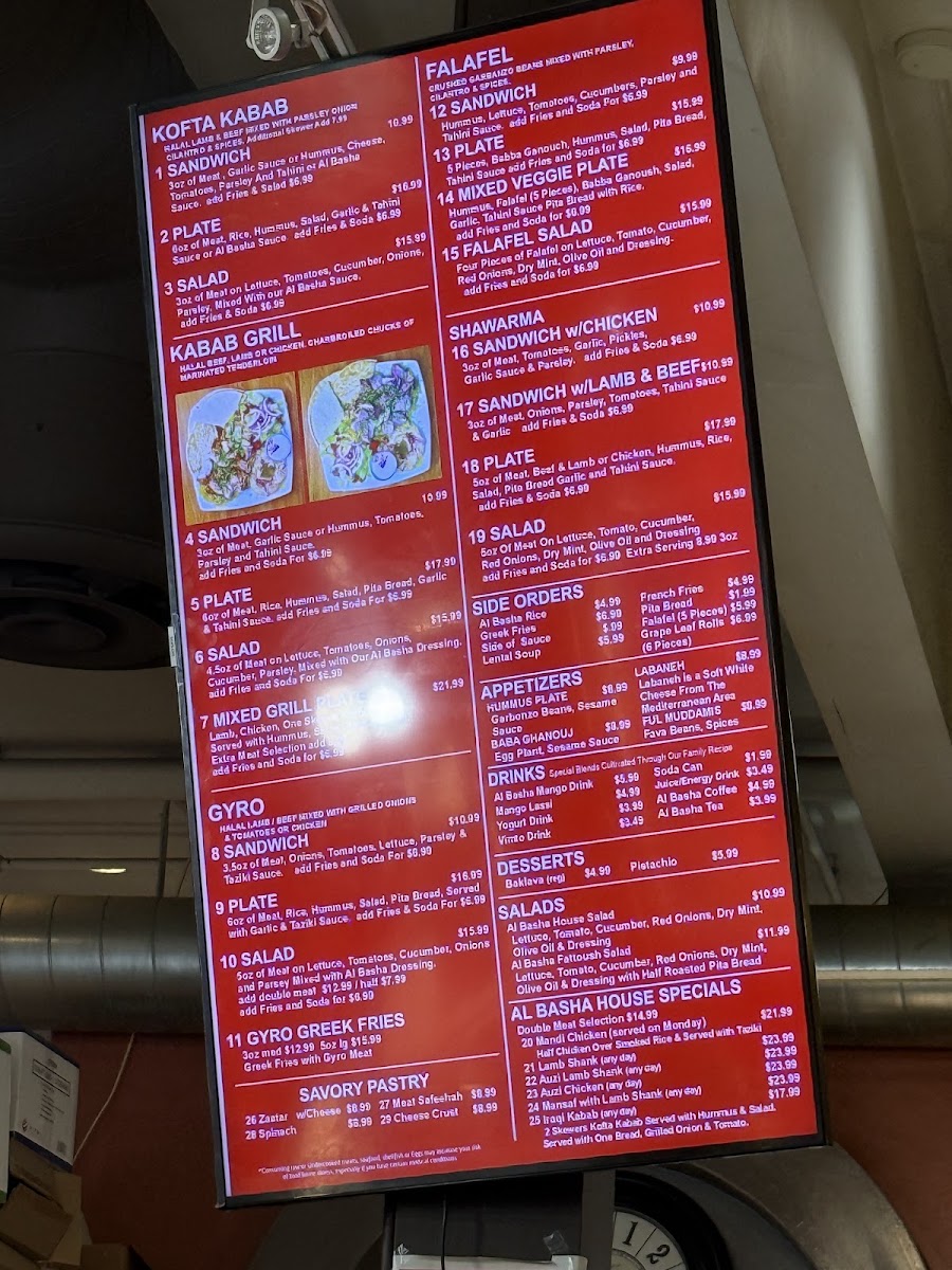 Al Basha Mediterranean Grill Menu - Image 6